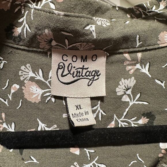 Como Vintage Floral Button Down - Picture 3 of 4